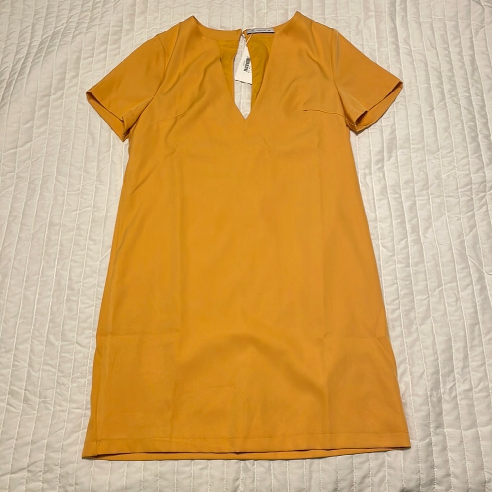 Mustard yellow Amy Enjoy Life dress